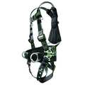 Honeywell Miller Full Body Harness, L/XL, Polyester RDT-TB-BDP/UBK