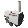 Heat Wagon Portable Gas Heater, Vapor Propane, Natural Gas, 400,000 BtuH, 60 in L VG400