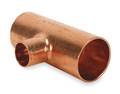 Nibco 3" x 3" x 1" NOM C Copper Reducing Tee 611R 3x3x1