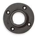 Zoro Select Flanged x FNPT, Malleable Iron Floor Flange, Class 150 5P601