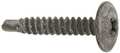 Zoro Select Drywall Screw, #8 x 1 in, Steel, Trim Head Phillips Drive, 100 PK 5RKL3