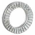 Nord-Lock Wedge Lock Washer, For Screw Size #10 Steel, Advanced Corrosion Resistance Finish, 200 PK 1213