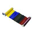Brady Ribbon Cartridge, 6-1/4" W, 200 ft. L, Black/Blue/Red/Yellow 13531