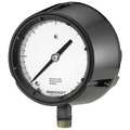 Ashcroft Compound Gauge, -30 to 0 to 60 in Hg/psi, 1/2 in MNPT, Plastic, Black 451259SD04LV/60#