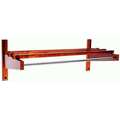 Csl Economy Wood Coat Rack, Walnut, 24" TEC-24W