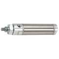 Speedaire Air Cylinder, 3/4 in Bore, 5 in Stroke, Round Body Double Acting NCDMB075-0500