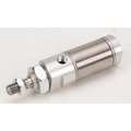 Speedaire Air Cylinder, 1 1/16 in Bore, 2 in Stroke, Round Body Double Acting NCDMB106-0200