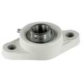 Ntn Flange Bearing, 2-Bolt, Ball, 5/8" Bore SUCNFL202-10