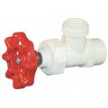 Spears Boiler Drain Valve, 3/4 in., Slip, CPVC 82MH-007