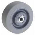 Zoro Select Caster Wheel, 3-1/2 in., 250 lb, 70 Shore A 5VT72