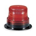 Federal Signal Low Profile Warning Light, Strobe, Red LP6-012-048R