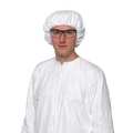 Dupont Bouffant Cap , Universal , 250 PK, White , Polyolefin ,  IC729SWH0002500B