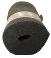 Air Handler 24 in x 10 ft x 1 in Foam Air Filter Roll Less Than 5 MERV, Black 5C444