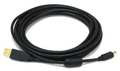 Monoprice USB 2.0 Cable, 10 ft.L, Black 5449