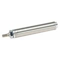 Speedaire Air Cylinder, 1 1/16 in Bore, 2 in Stroke, Round Body Single Acting 5ZEJ7