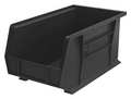 Akro-Mils 60 lb Conductive Bin, Industrial Grade Polymer, 8 1/4 in W, 7 in H, 14 3/4 in L, Black 30240ESD