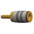 Dixon Barb to Indust. Coupler, Barb, 1/2, Steel 4FS4