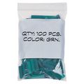 Zoro Select Reclosable Poly Bag Zipper Seal 10" x 8", 4 mil, Clear, Pk1000 5CNX1