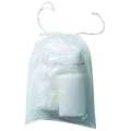 Zoro Select Reclosable Poly Bag Drawstring 12" x 8", Clear, Pk1000 5CPE6