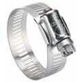 Zoro Select Hose Clamp, 3/4 to 1-3/4In, SAE 20, SS, PK10 6320