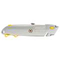 Stanley Quick-Change Retractable Blade Metal Utility Knife with Blades Included (3-Piece) 10-499