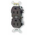 Leviton Receptacle, 15 A Amps, 125VAC, Duplex Outlet, 5-15R, Brown 5262-IGB