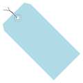 Partners Brand Shipping Tags, Pre-Wired, 13 Pt., 4 1/4" x 2 1/8", Light Blue, 1000/Case G11043B