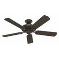 Hunter Indoor/Outdoor Ceiling Fan, 52" Blade Dia., 1 Phase, 120 53061