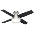Hunter Decorative Ceiling Fan, Low Pro, 44" Blade Dia., 1 Phase, 120 59243