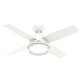 Hunter Decorative Ceiling Fan, 44" Blade Dia., 1 Phase, 120 59246