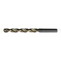 Cle-Line 135° Heavy-Duty Parabolic Jobber Length Drill Cle-Line 1872 Black & Gold HSS RHS/RHC Let-Q C18485