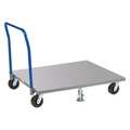 Little Giant Solid Pallet Dolly, Floor Locks, 48 x 48" PDSH4848-6PH2FL