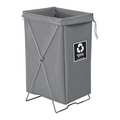 Royal Basket Trucks Hamper Kit, Gray Vinyl, Enviro R00-GGX-EBK