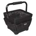 Bucket Boss Pro Tool Tote 11, 1680 Heavy-Duty Poly Fabric, 19 Pockets 74012