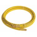 Continental Contitech 1/4" x 20 ft PVC Coupled Multipurpose Air Hose 300 psi YL PLY02530-20-11