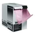 Partners Brand Anti-Static Bubble Dispenser Packs, 1/2" x 24" x 50', Pink, 1/Each BD1224AS