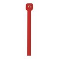 Partners Brand Colored Cable Ties, 50#, 11", Red, 1000/Case CT115B