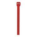 Partners Brand Colored Cable Ties, 40#, 5 1/2", Red, 1000/Case CT433B