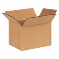Partners Brand Corrugated Boxes, 6"x4"x4", Kraft, PK25 644