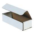 Zoro Select Corrugated Mailers, 8" x 3" x 2", White, 50/Bundle M832
