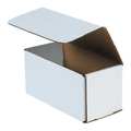 Zoro Select Corrugated Mailers, 10" x 4" x 4", White, 50/Bundle M1044