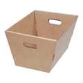 Partners Brand Corrugated Totes, 19 1/2" x 13" x 10", Kraft, 25/Bundle MT191310