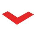 Mighty Line Mighty Line™ Deluxe Safety Tape Angles, 6" x 6" x 2", Red, 24/Case T9662R