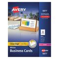 Avery Dennison Laser Business Cards, 2x3.5, White, PK400 5877