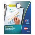 Avery Dennison Non-Glare, Sheet Protector, 11 x 8.5, PK50 73803