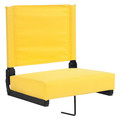 Flash Furniture Yellow Stadium Chair XU-STA-YL-GG