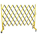 Versa-Guard Portable Expandable Safety Barricades, Yellow/Black AG3-4124