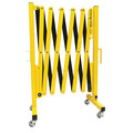 Versa-Guard Portable Expandable Safety Barricades, Yellow/Black VG-1000-C