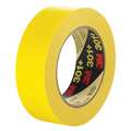 3M Masking Tape, 6.3 Mil, 3"x60 yds., Yellow, PK12 T938301
