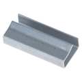 Partners Brand Metal Poly Strapping Seals, Open/Snap On, 1/2', Silver, 1000/Case PS1210SEAL